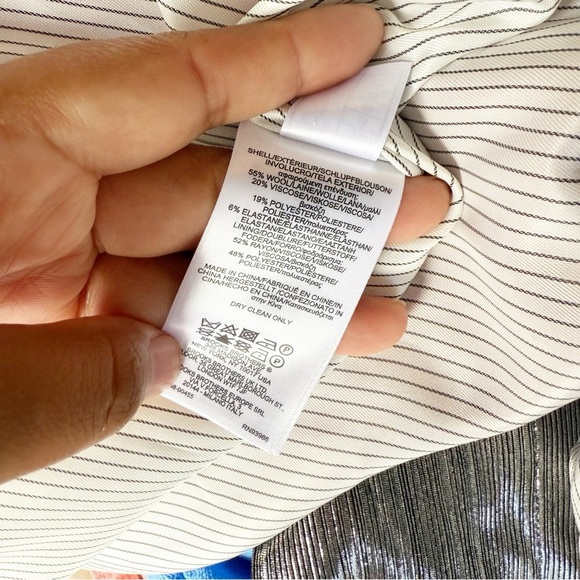 Brooks Brothers Red Fleece Size 14 Wool Blend Red Ruffle hem A Line Dress NEW! - Picture 6 of 6